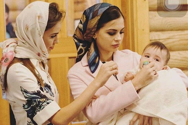 Костенко показала фолловерам своего крестника