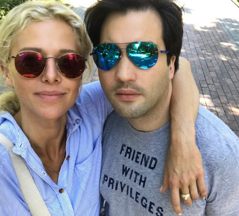 Ольга Ефремова и Борис Ельцин-мл.