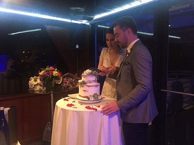 Свадьба прошла скромно