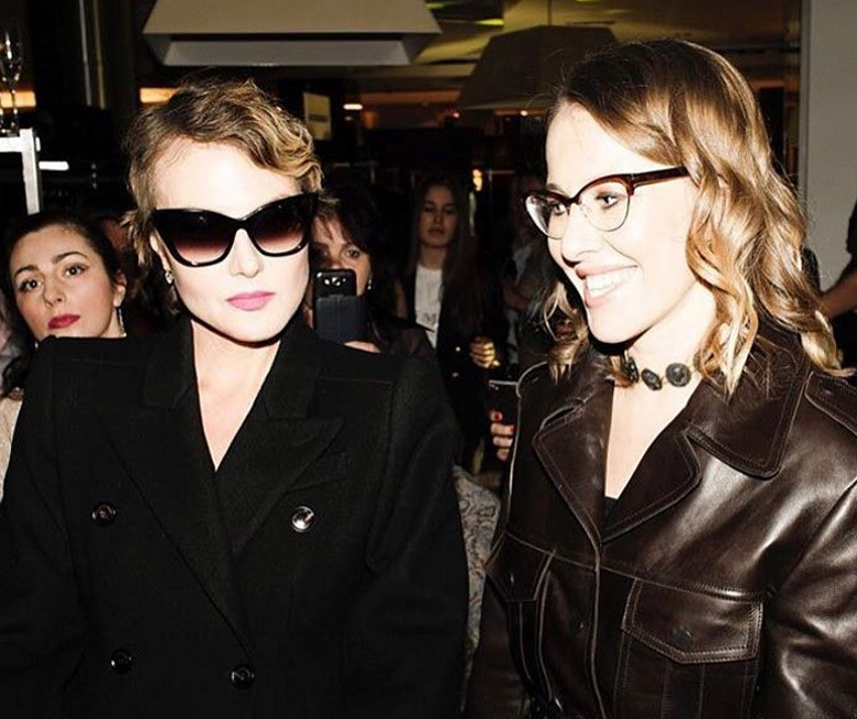 Рената Литвинова и Ксения Собчак