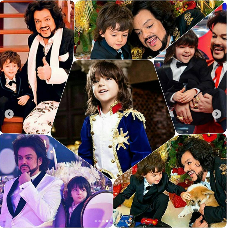 Филипп Киркоров и его сын Мартин