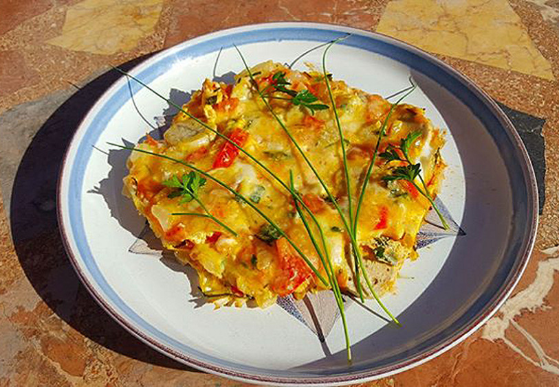 Яичница с помидорами от шеф-повара WomanHit.ru