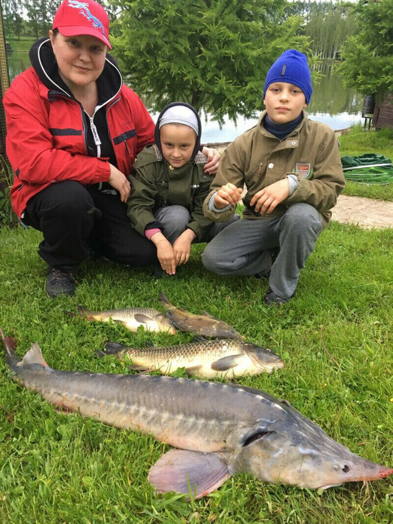 Улов семьи Суханкиных