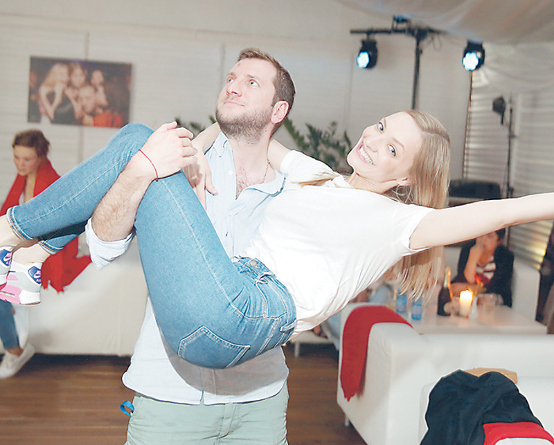 Резо Гигинеишвили и Екатерина Вилкова