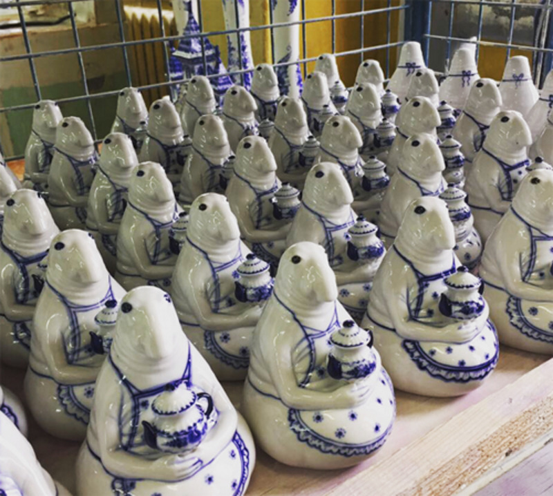 Современный фарфор - это не только посуда