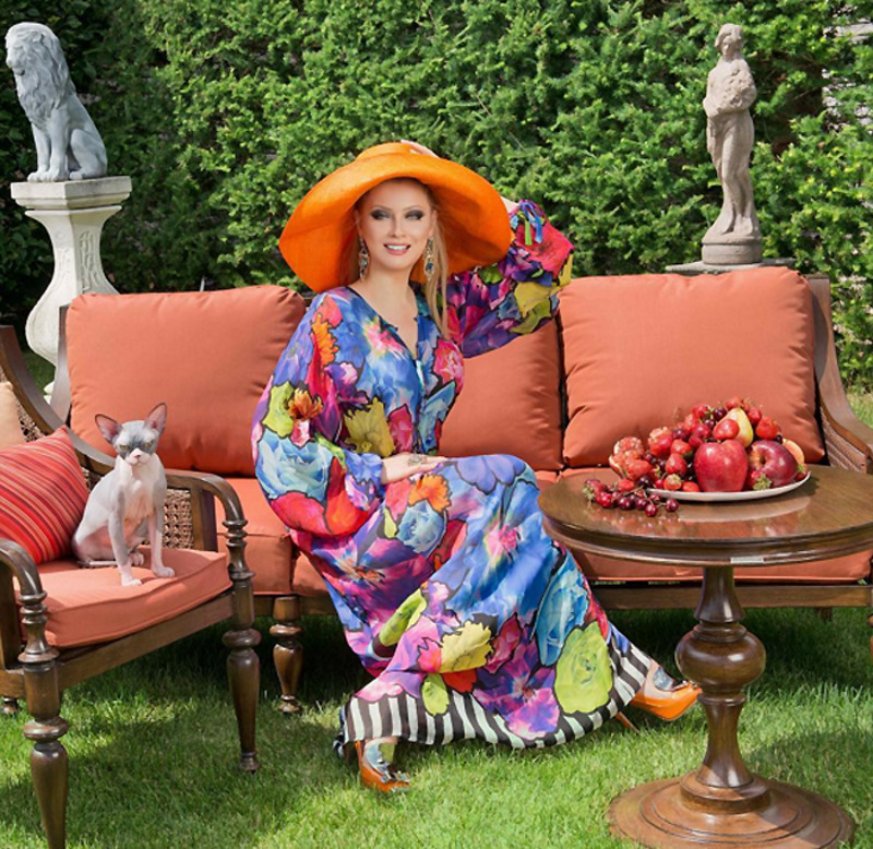 Мандариновый цвет - хит лета-2017