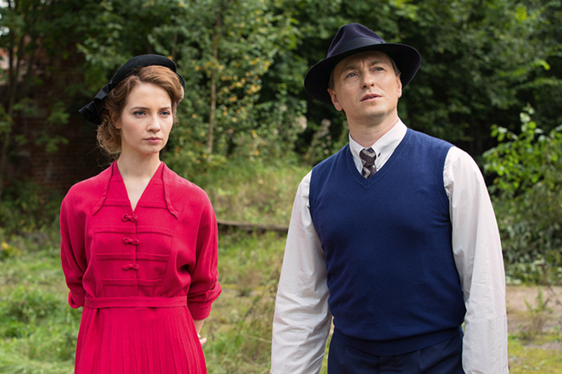 С Сергеем Безруковым в «Охоте на дьявола»