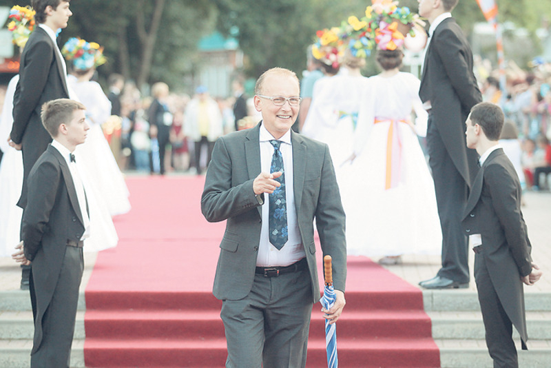 Андрей Руденский, как и подобает члену жюри, был доброжелателен и весьма элегантен