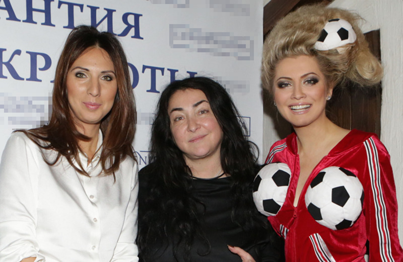 Анастасия Мыскина, Лолита Милявская и Лена Ленина