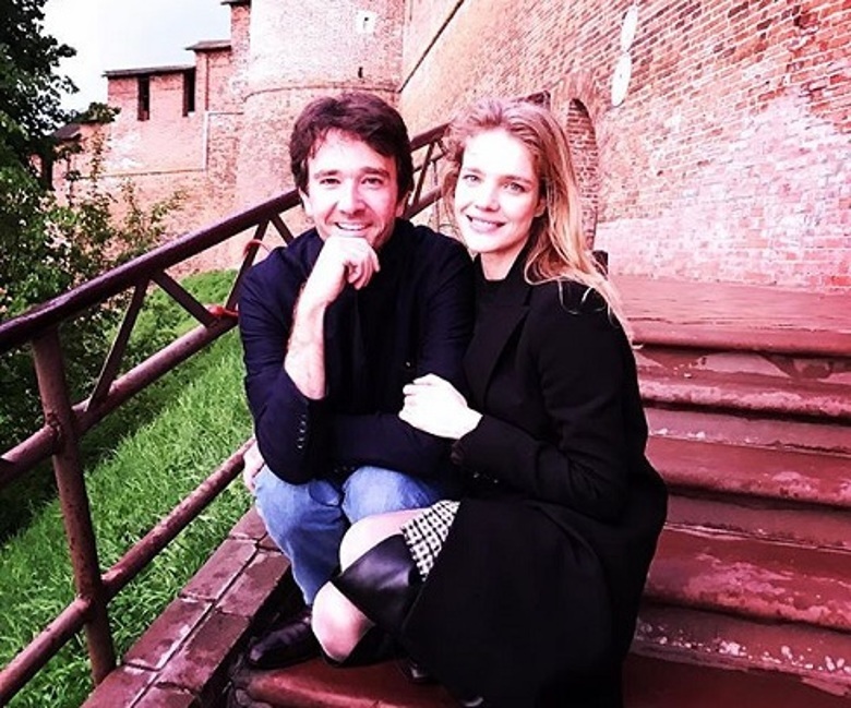 Наталья Водянова и Антуан Арно