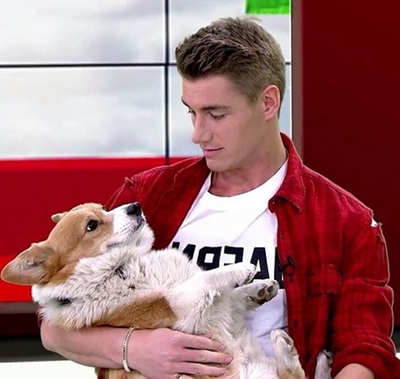 Алексей Воробьев и его любимиц ЭлвисМэлвис