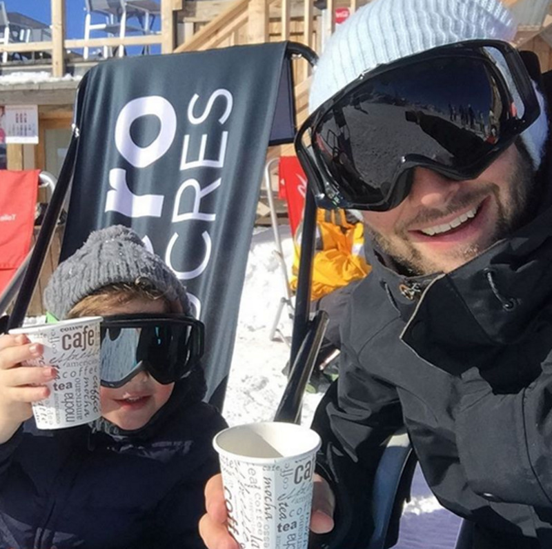 Дмитрий Шепелев с сыном Платоном