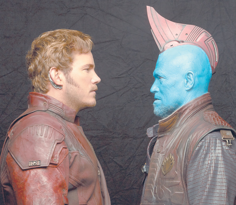 Крис Пратт и Майкл Рукер