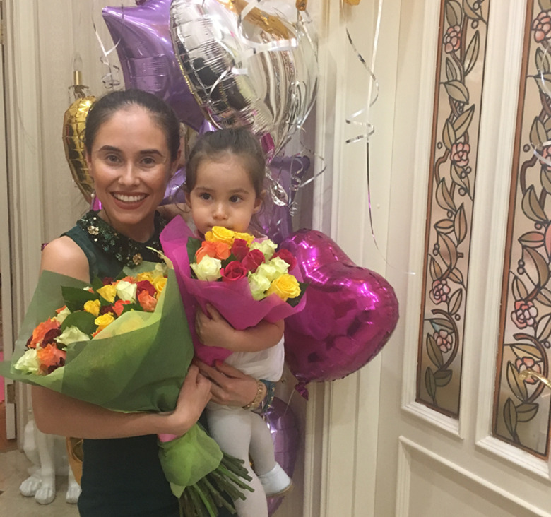 Илана Юрьева с дочерью Дианой