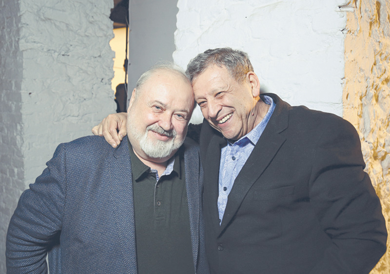 Режиссер и неизменный худрук всенародно любимого «Ералаша» Владимир Грачевский был очень рад встрече с ректором ВГИКа Владимиром Малышевым