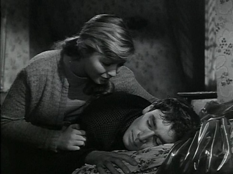 С первым мужем Робером Оссейном в экранизации Достоевского