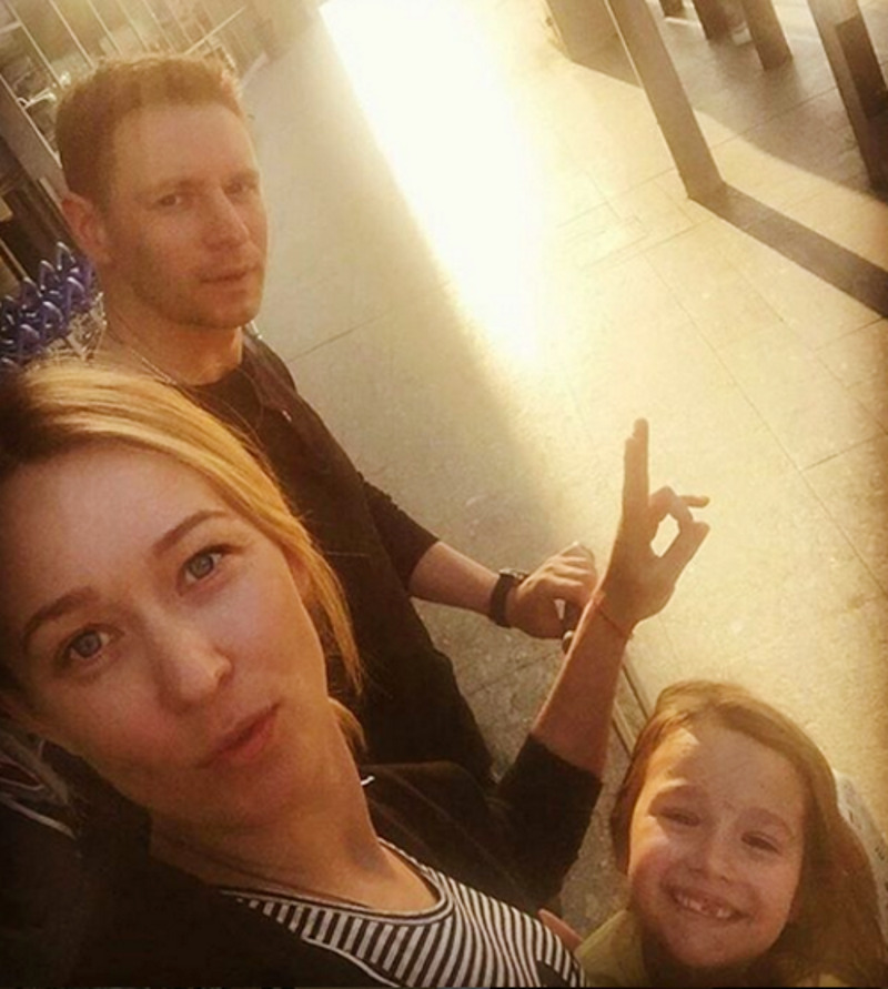 Панина и Жеребцов часто путешествуют вместе с дочерью и мамой актрисы