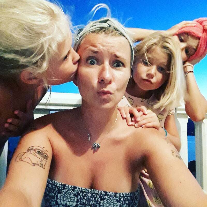 Жена и дети Владимира Кристовского