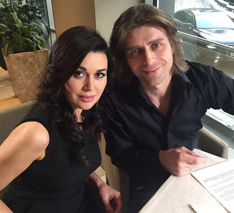 Анастасия Заворотнюк с мужем Петром Чернышевым