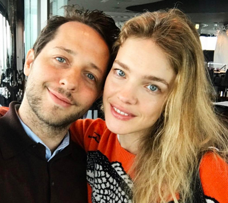 Наталья Водянова с младшим братом в Японии