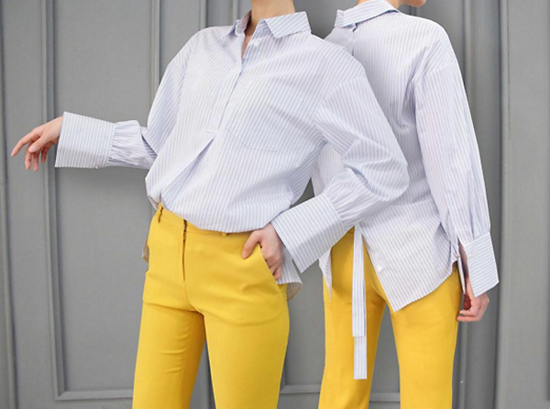 В моде - желтый цвет