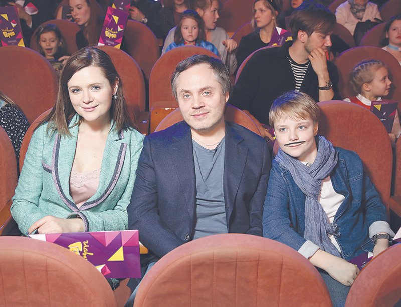 Дарья Калмыкова с семьей