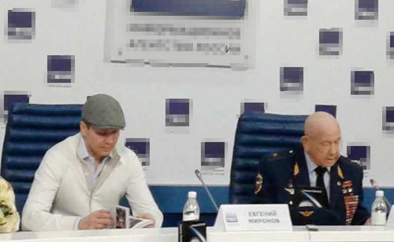 Алексей Леонов и Евгений Миронов