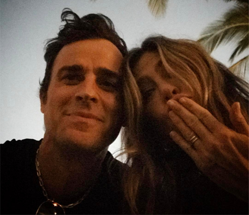 Дженнифер Энистон и Джастин Теру