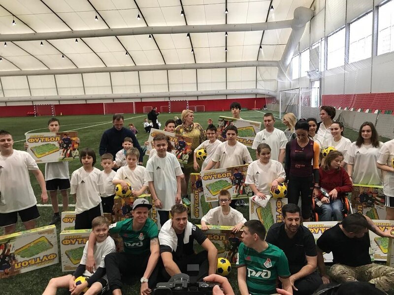 Тарасов на стадионе "Локомотив"