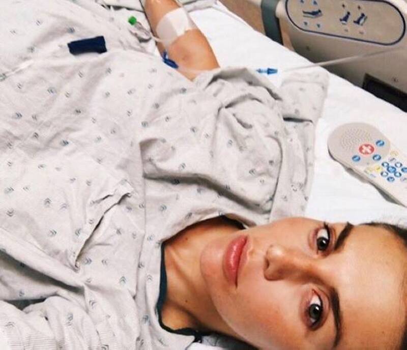 Седокова в роддоме