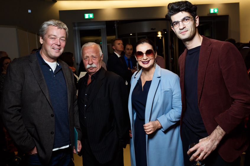 Леонид Якубович был рад видеть чету Стриженовых и актера Амбарцума Кабаняна