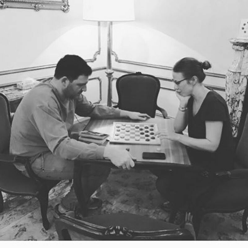 Собчак с мужем Максимом Виторганом