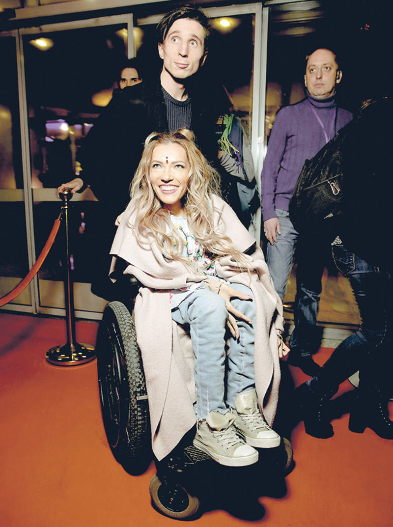 Юлия Самойлова с мужем