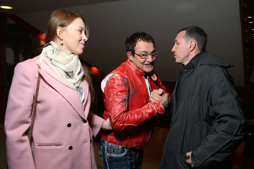 Чета Дибровых была рада видеть Игоря Верника