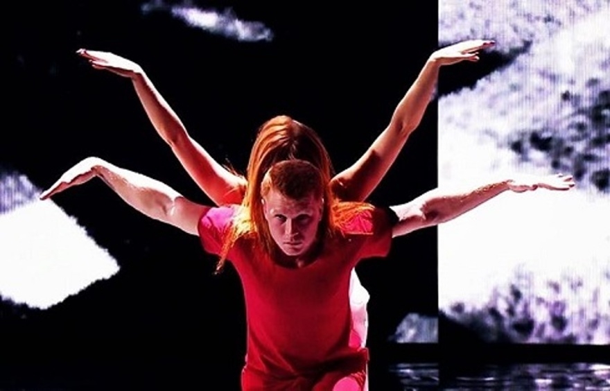 Евгений Смирнов с партнершей