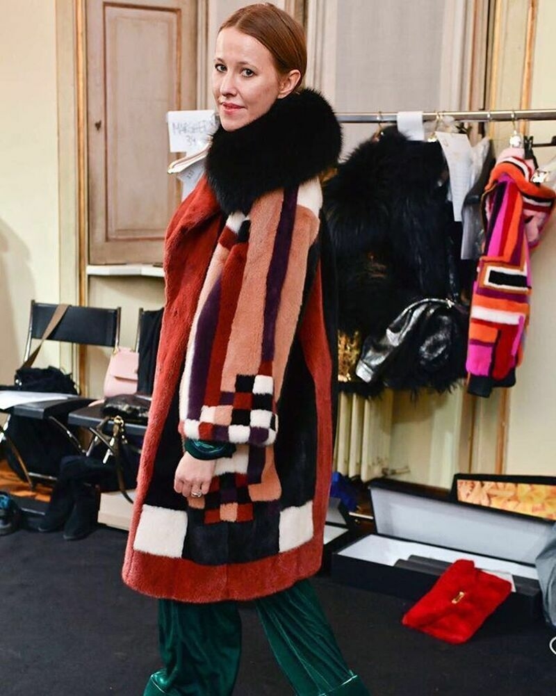 Странная шуба Собчак