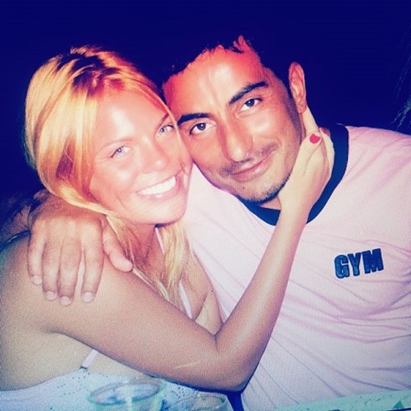 Анастасия с мужем Сергеем