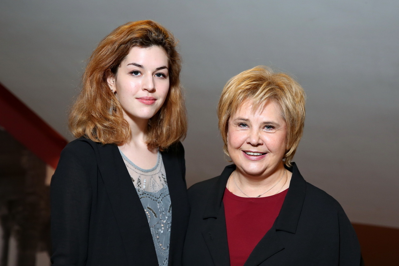 Татьяна Догилева с дочерью Катей