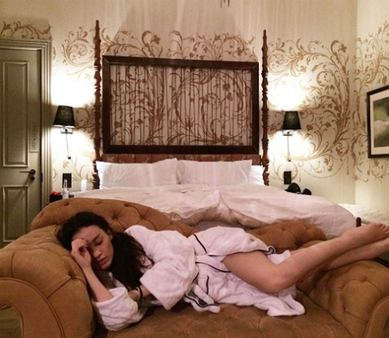 Артистка все свободное время проводит с малышкой и постоянно не высыпается