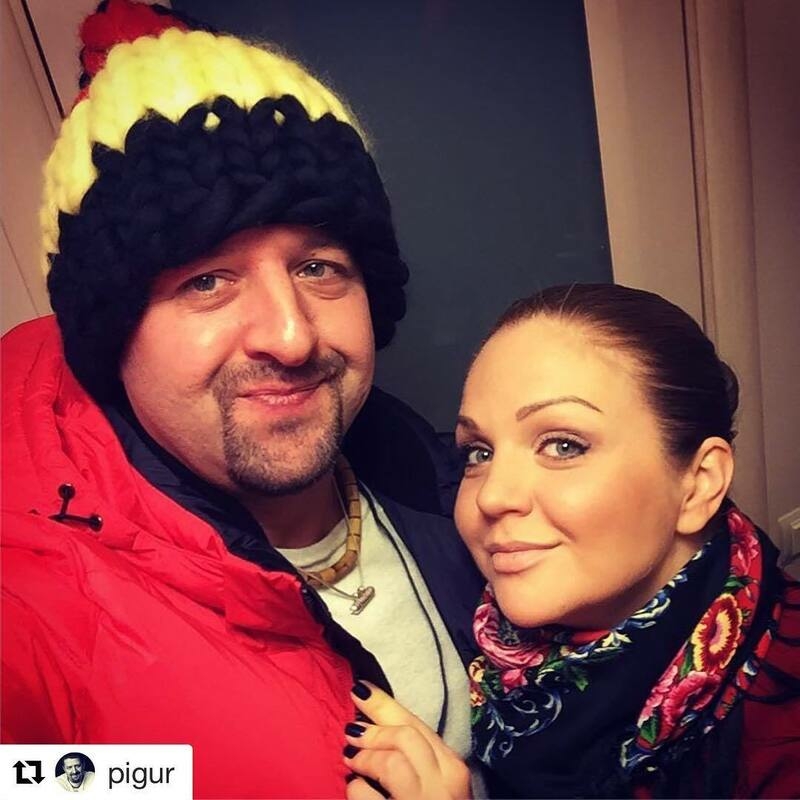 Марина Девятова в прошлом году вышла замуж за Алексея Пигуренко