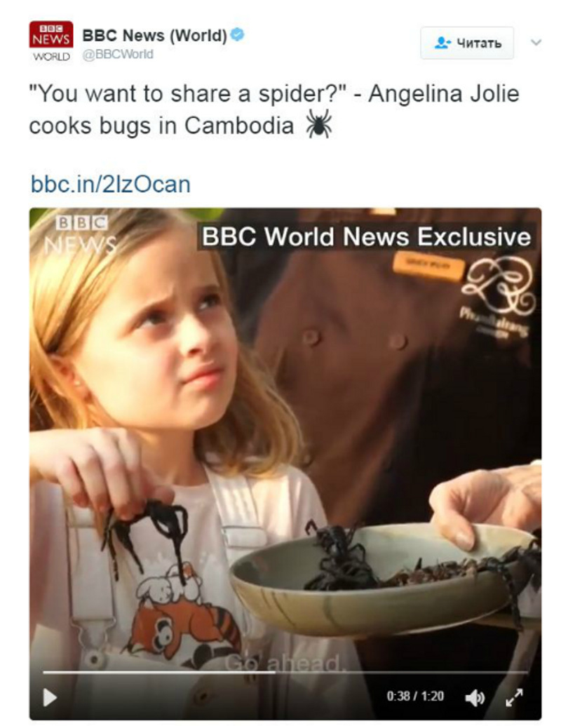 Вивьен помогает маме готовить тарантулов