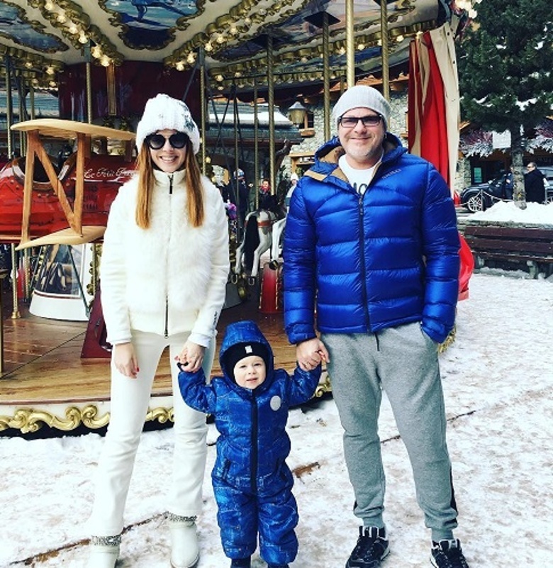 Владимир Пресняков и Наталья Подольская с Артемом