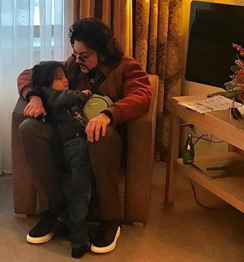 Филипп Киркоров с сыном Мартином