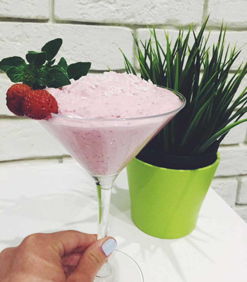 Вкусный и некалорийный десерт готов