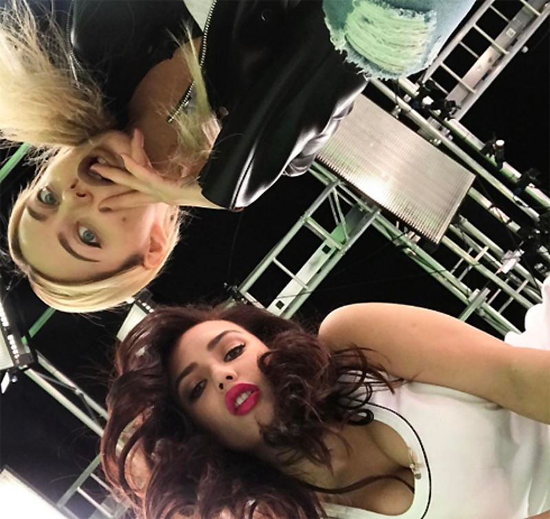 Ольга Серябкина и Катя Кищук