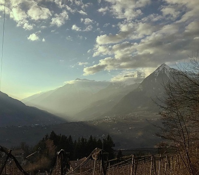 "Утро красит нежным светом...", - подписал фото Максим