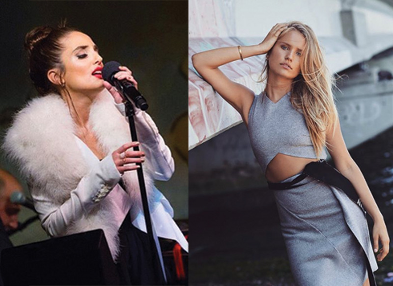 Дочери Кристи Бринкли Алекса Рэй (слева) и Сэйлор