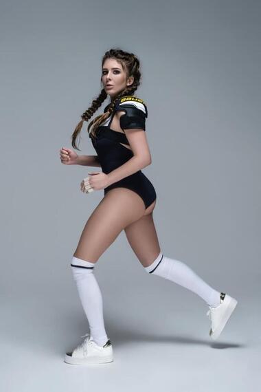 Валерия почти сразу после родов приступила к тренировкам