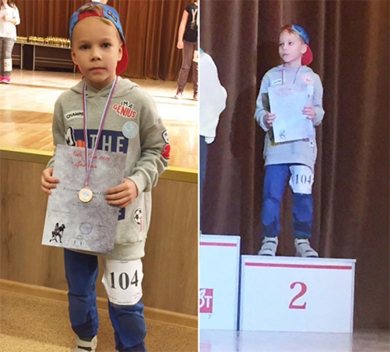 Старший сын Мирон не только читает анекдоты, но и прекрасно танцует