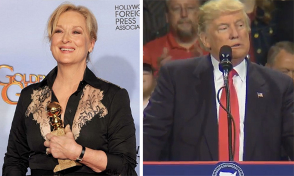 Мерил Стрип/Дональд Трамп